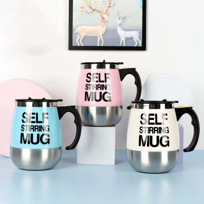 Automatic Self-Stirring Coffee Mug