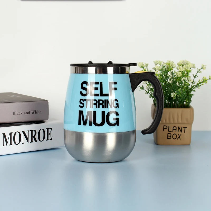 Automatic Self-Stirring Coffee Mug