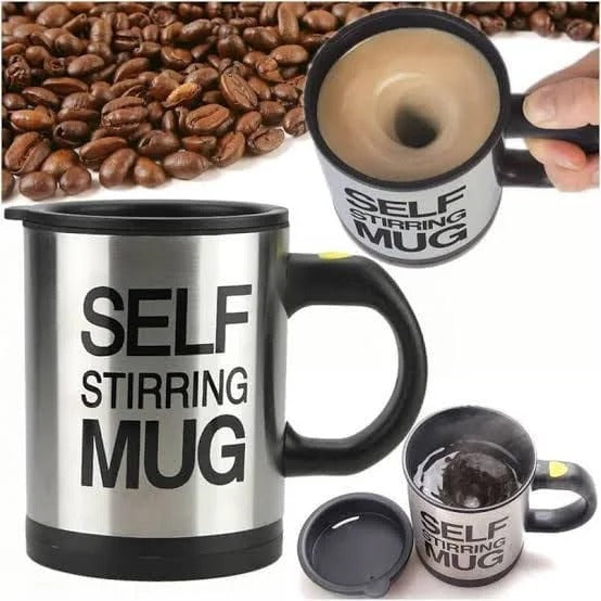 Automatic Self-Stirring Coffee Mug