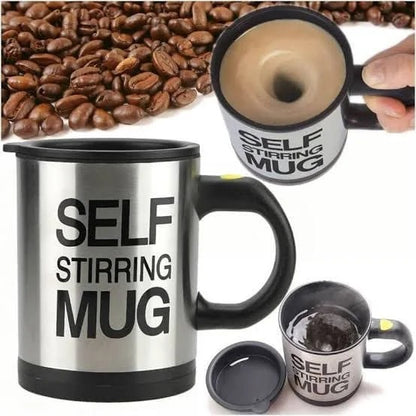 Automatic Self-Stirring Coffee Mug